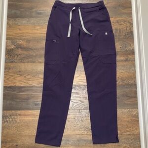 Figs Yola dark purple Scrub Bottoms